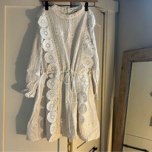 Vintage White Mini Dress